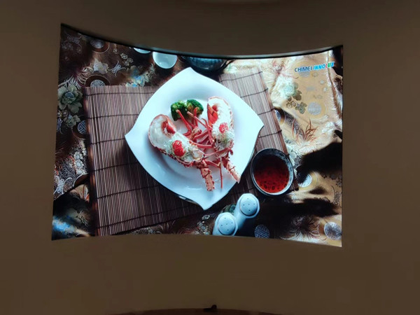 平房室内P2.5弧形LED屏